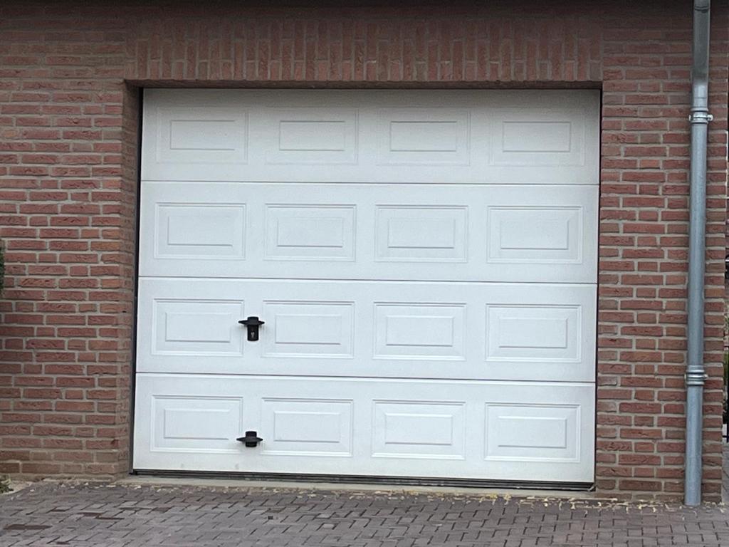 Automatische garagedeur Novoferm 250x212.5 cm, Doe-het-zelf en Verbouw, Deuren en Horren, Gebruikt, 120 cm of meer, Garagedeur