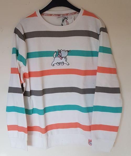 Disney Marie / Aristokatten dames trui maat L *NIEUW* a, Disney, Wit, Maat 42/44 (L), Nieuw