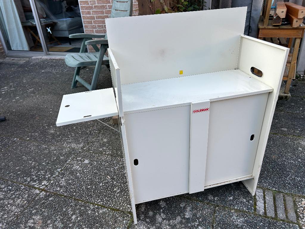 COLEMAN Camping kookkastje demontabel., Ophalen, Gebruikt