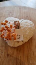 Hartvormige Paraffinevrije Kaars - Handgemaakt, Ophalen of Verzenden, Nieuw