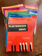 lesboeken voor elektronisch orgel, Ophalen of Verzenden, Gebruikt, Les of Cursus, Orgel