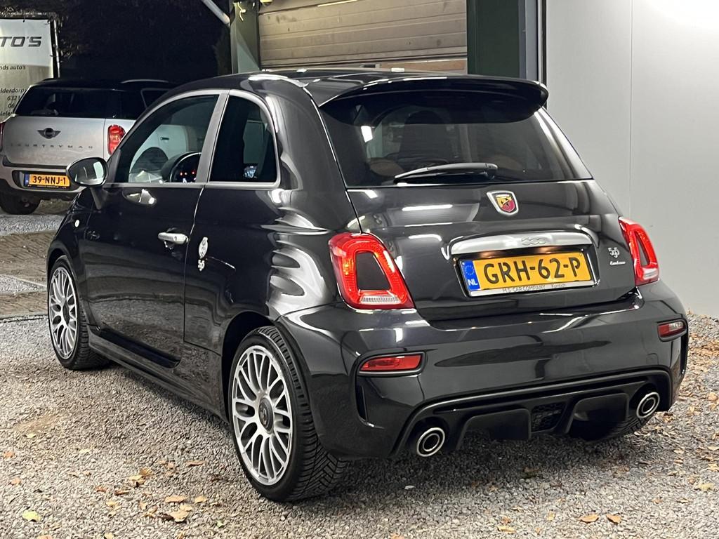 Abarth 595 1.4 T-Jet Turismo 70th Anniversary AUTOMAAT 165PK, Auto's, Abarth, 15 km/l, Gebruikt, Euro 6, 4 cilinders