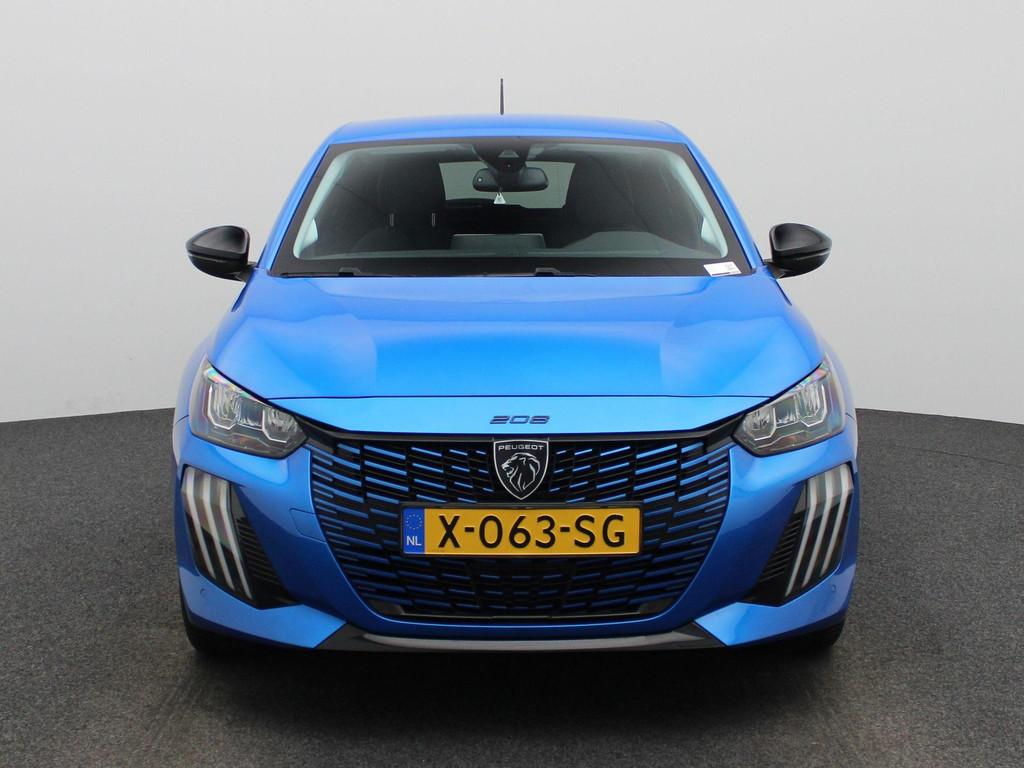 Peugeot e-208 EV Style 50 kWh | Navigatie | EDC | Stoel verw, Auto's, Gebruikt, Blauw, Origineel Nederlands, 1430 kg
