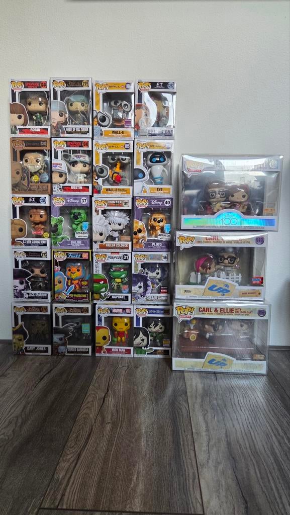 Funko pop collectie, disney, stranger things animation etc, Verzamelen, Poppetjes en Figuurtjes, Ophalen of Verzenden, Nieuw