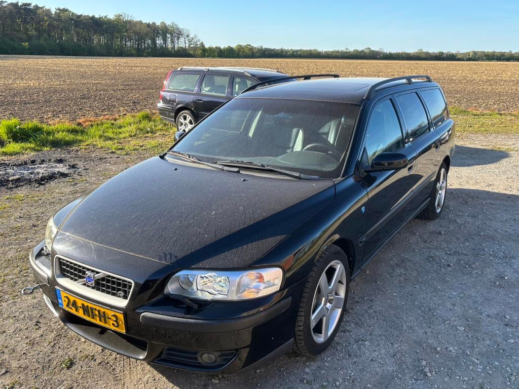 Volvo V70R 2004 Zwart, Auto's, Volvo, 1770 kg, V70, Stationwagon, Particulier