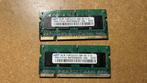 2X DDR2 SO-DIMM 512MB 533Mhz-PC4200 SAMSUNG, Ophalen of Verzenden, DDR2, Laptop, Gebruikt