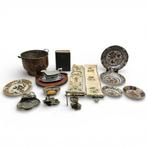 Lot divers, o.a. Hindelooper dienblad, Ophalen of Verzenden