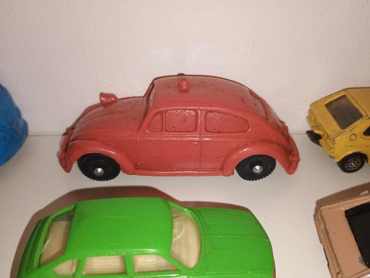 Tomte VW Kever Politie/Brandweer Vinyl, Hobby en Vrije tijd, Modelauto's | Overige schalen, Gebruikt, Auto, Ophalen of Verzenden
