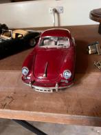 2x Bburago 1:18 klassieke – Jaguar E-Type & Porsche 356, Ophalen of Verzenden, Zo goed als nieuw, Bburago
