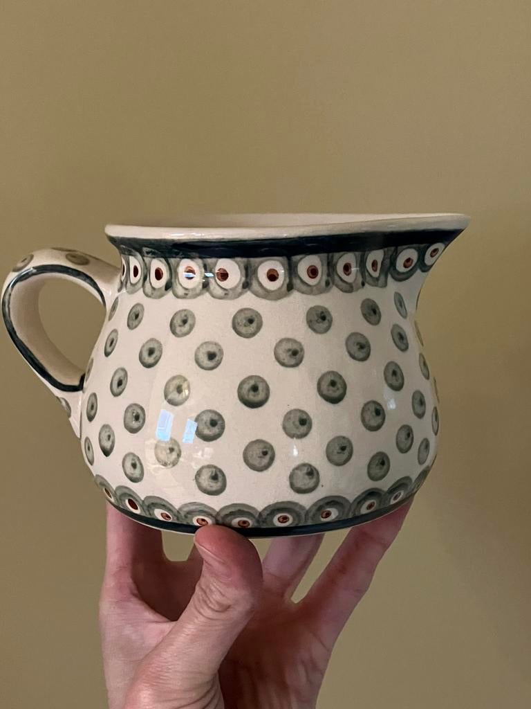 Bunslau Castle bolsewiec pools kan groen servies, Ophalen of Verzenden, Zo goed als nieuw, Overige stijlen, Overige typen