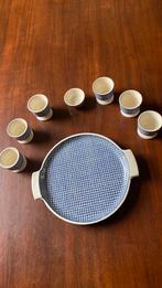 Vintage eier setje eierdopjes pasen  brocante, Diversen, Pasen, Ophalen, Gebruikt