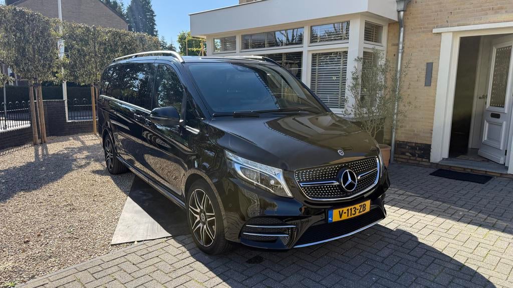 Mercedes-Benz V-klasse AMG Line Inruil camper bespreekbaar, Automaat, Achterwielaandrijving, 190 pk, Zwart