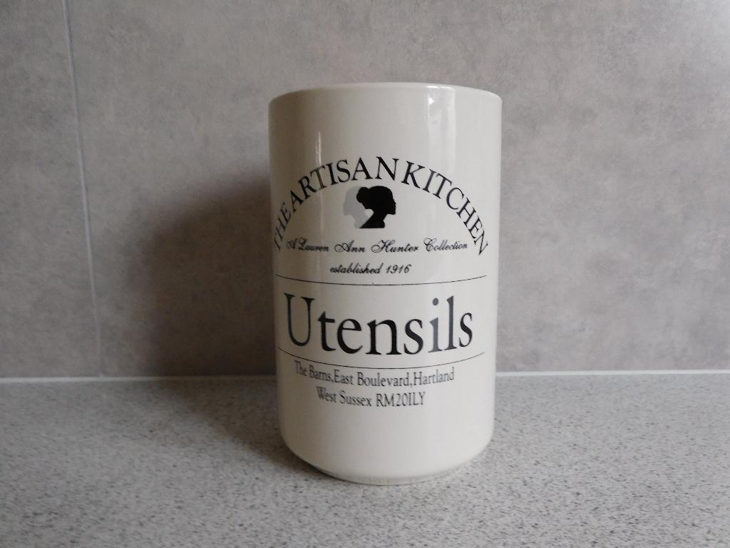 Pot Utensils Lauren Ann Hunter the Artisan Kitchen, Overige typen, Ophalen of Verzenden, Zo goed als nieuw, Overige stijlen