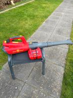Wolf Garten Bladblazer 72V (zonder accu) met lader, Ophalen of Verzenden, Gebruikt, Accu, Handgedragen