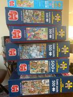 Jan van Haasteren Puzzels - Diverse Comic Puzzels, Ophalen, 500 t/m 1500 stukjes, Gebruikt, Legpuzzel