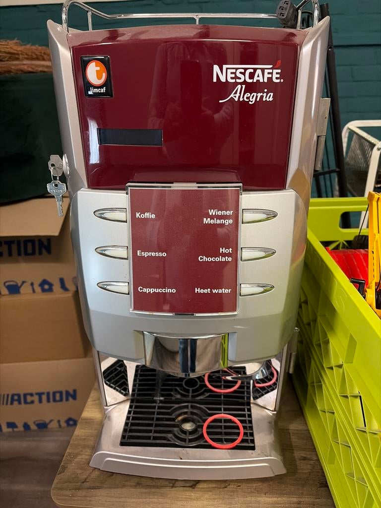 Nescafé Alegria koffiemachine, Ophalen of Verzenden, Gebruikt, Koffiemachine, Overige typen