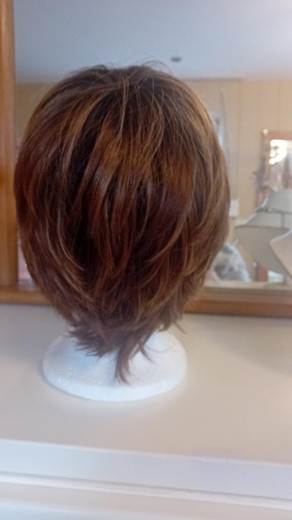 Pruik, Ophalen of Verzenden, Zo goed als nieuw, Pruik of Haarverlenging