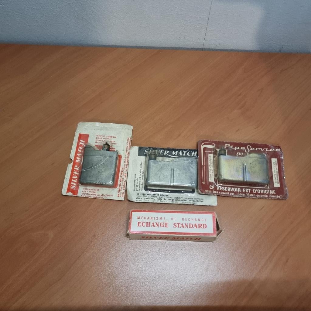 Silver Match Gastanks & Mechanisme - Nieuw in verpakking, Verzamelen, Verzenden, Nieuw, Aansteker