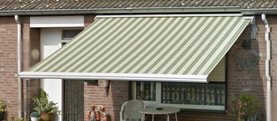 SunPoint zonnescherm, Tuin en Terras, Zonneschermen, Zo goed als nieuw, Knikarmscherm, 300 cm of meer, 450 cm of meer, Elektrisch