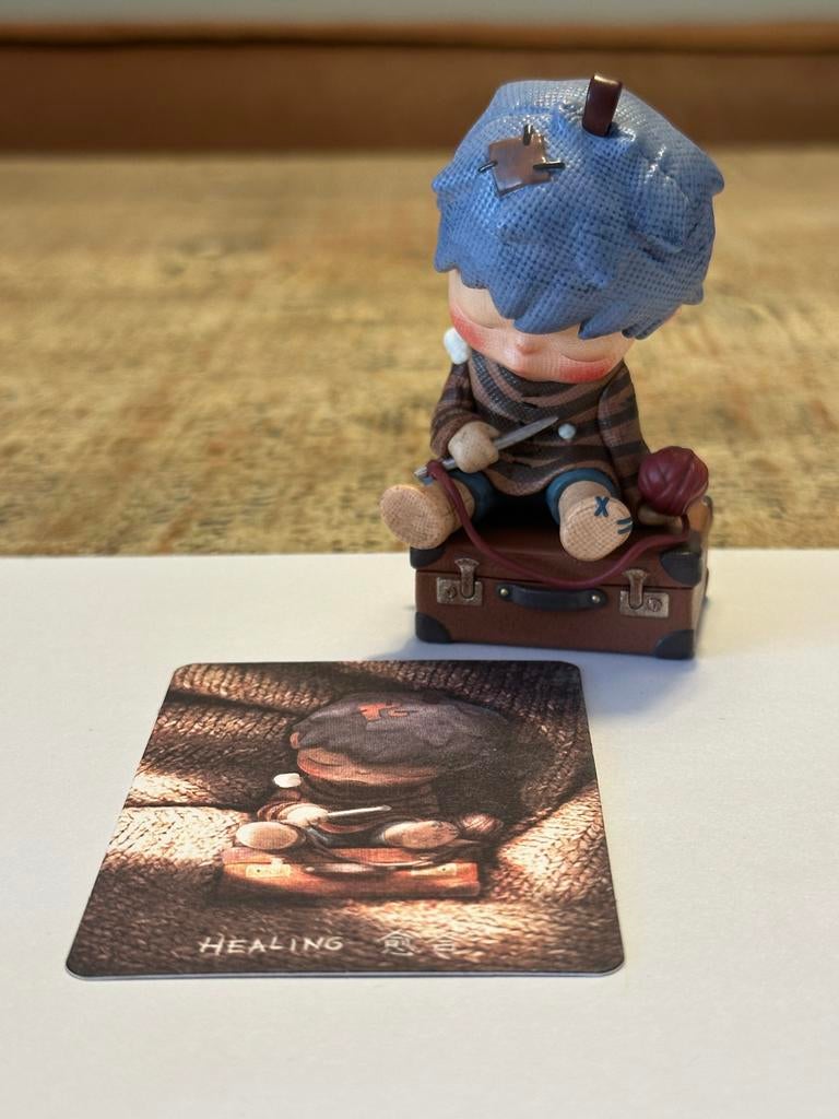 Pop mart hirono reshape healing, Ophalen of Verzenden, Zo goed als nieuw