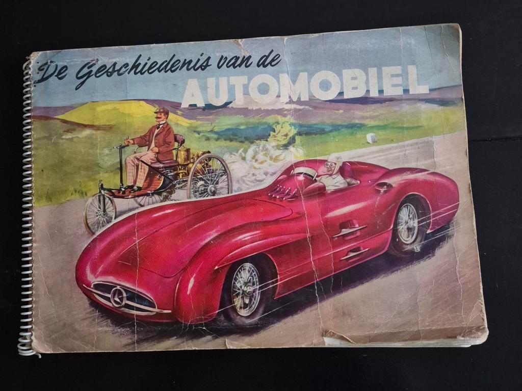 Geschiedenis  van de auto mobiel, Boeken, Prentenboeken en Plaatjesalbums, Ophalen of Verzenden, Gelezen, Piet Olyslager, Plaatjesalbum