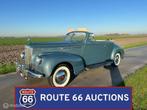 Packard One-Sixty Cabriolet | 1942 | Route 66 Auctions, Auto's, Oldtimers, Overige merken, Overige carrosserieën, Zwart, Bedrijf