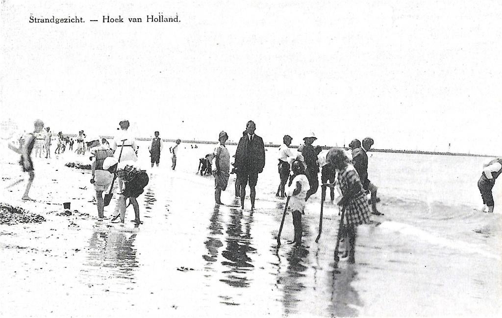 AK Hoek van Holland - Strandgezicht, Verzenden, 1920 tot 1940, Ongelopen, Zuid-Holland