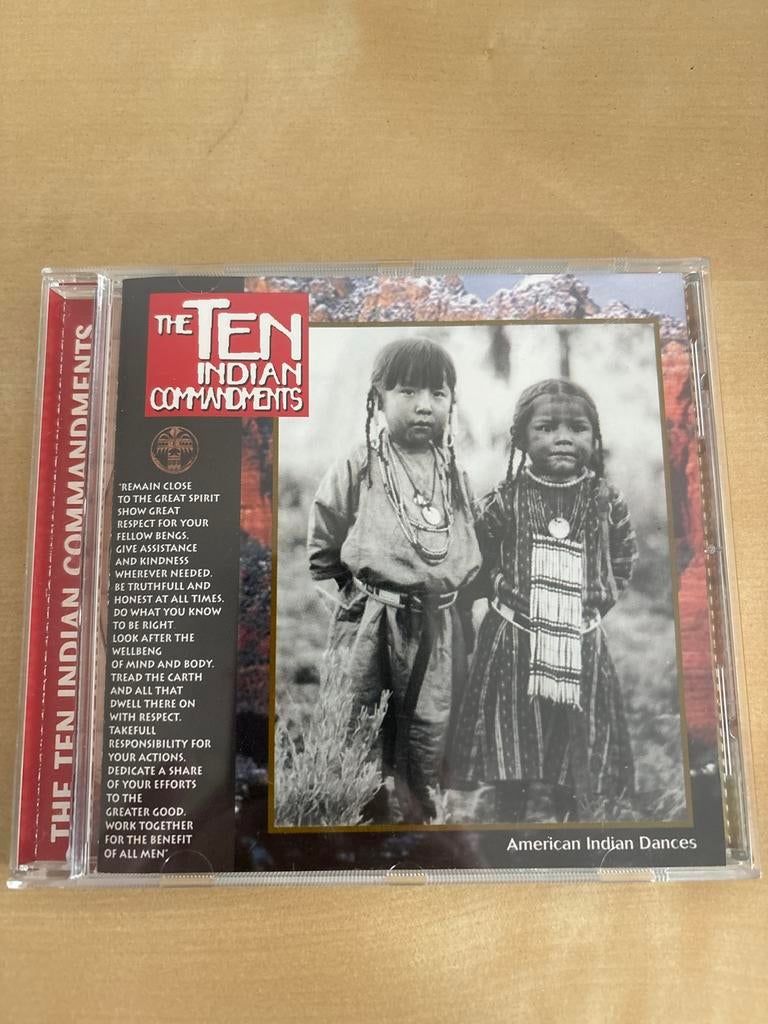 The Ten Indian Commandments - American Indian Dances CD, Verzenden, Zo goed als nieuw