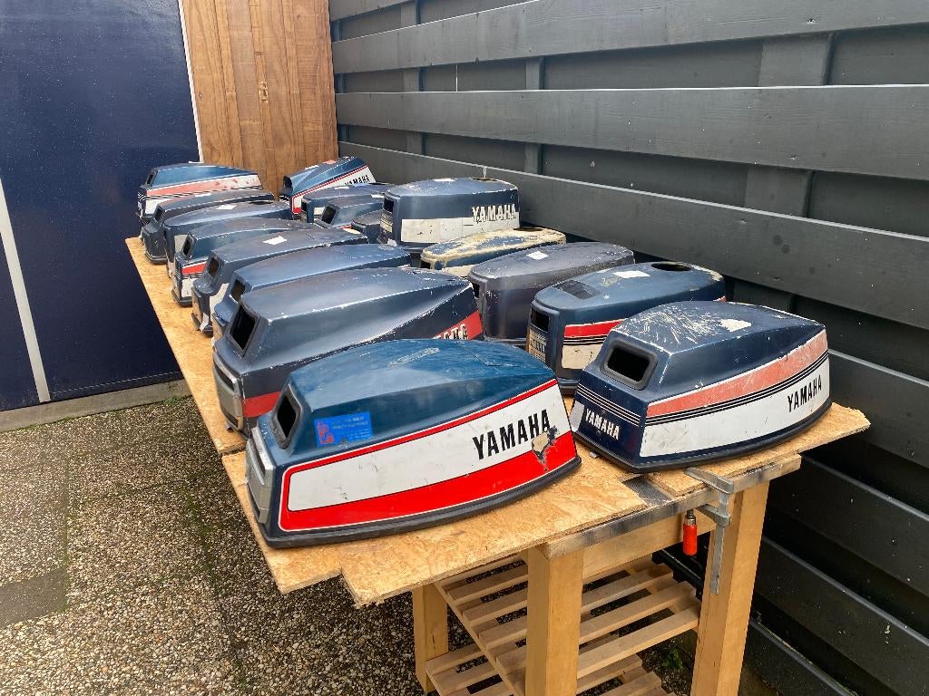 Yamaha 4 / 6 / 8 / 9.9 / 10/ 15 PK Buitenboordmotor Kappen, Watersport en Boten, Bootonderdelen, Ophalen of Verzenden, Gebruikt