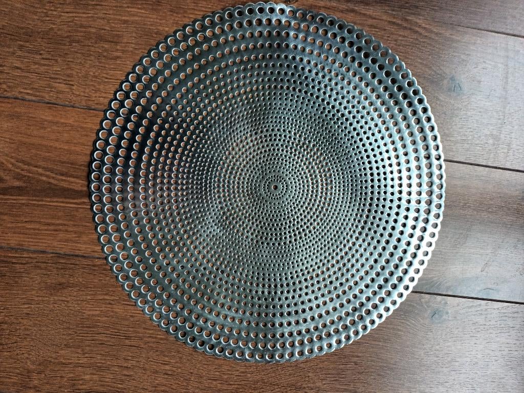Ronde onderzetter zilver wit rond ronde placemat decoratie, Huis en Inrichting, Woonaccessoires | Onderzetters, Ophalen of Verzenden