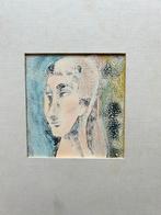 Modigliani? Krijt/wasco?, Ophalen of Verzenden