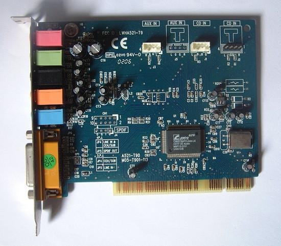 Geluidskaart PCI Labway, Computers en Software, Ophalen of Verzenden, Gebruikt, Intern, Labway