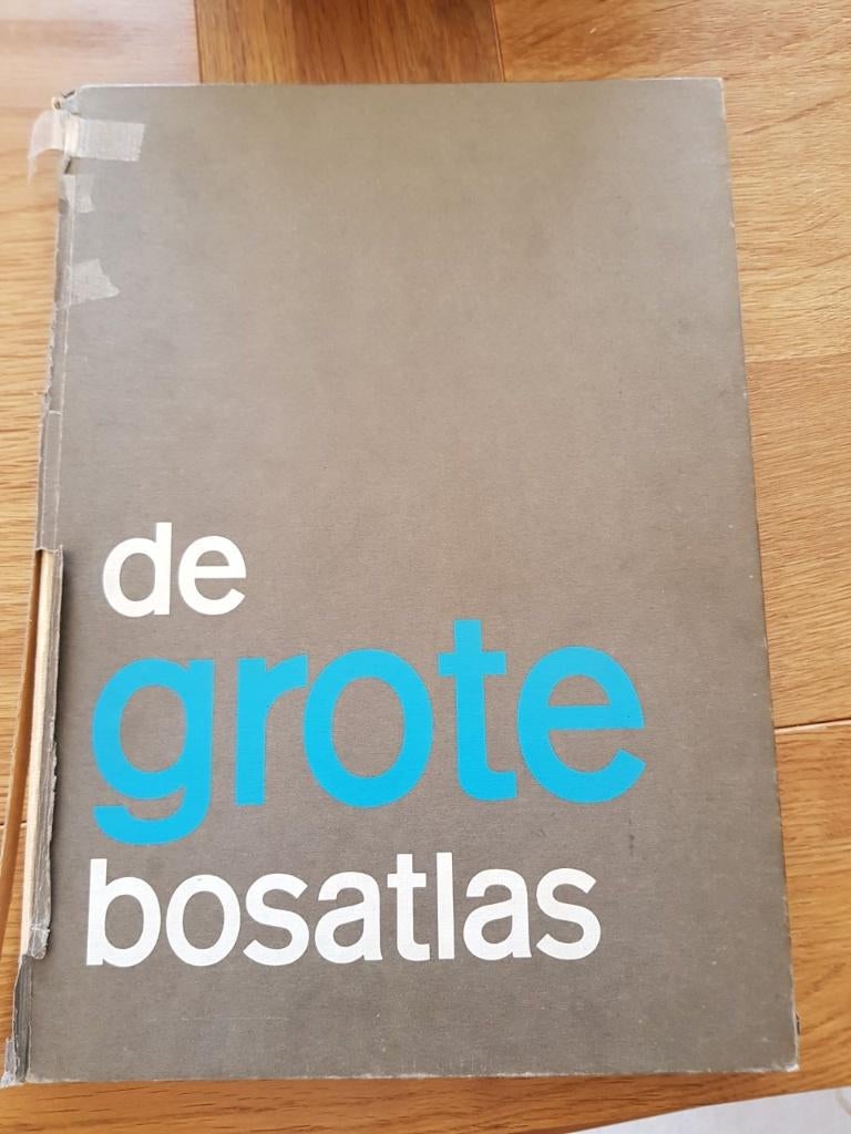 De grote bosatlas, Boeken, Atlassen en Landkaarten, Gelezen, Bosatlas, Ophalen of Verzenden, 1800 tot 2000