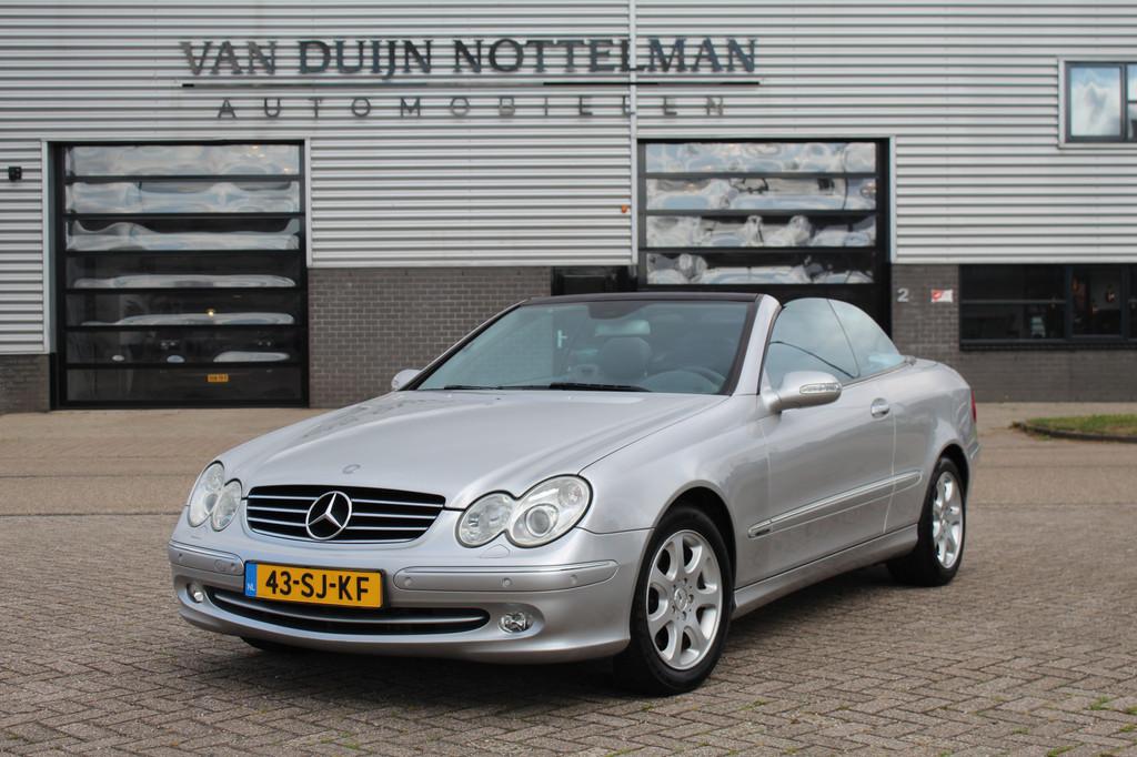 Mercedes-Benz CLK-Klasse Cabrio 240 Avantgarde V6 / Youngtim, Auto's, Mercedes-Benz, Automaat, Achterwielaandrijving, Gebruikt