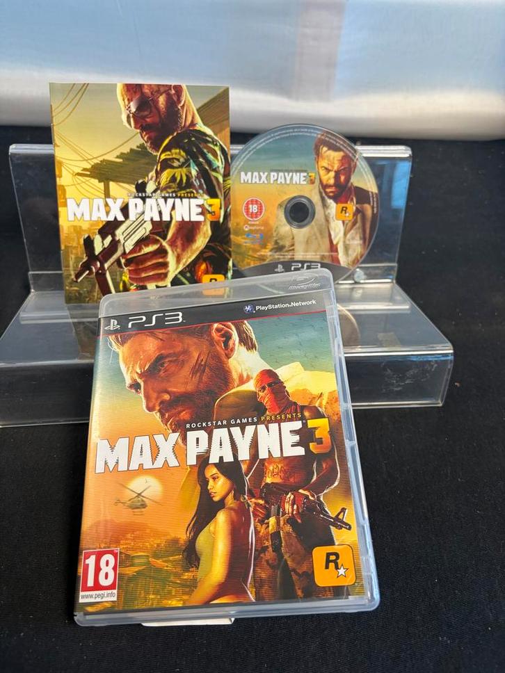 Max Payne 3 - PlayStation 3 (PS3) - Zo goed als nieuw, Spelcomputers en Games, Games | Sony PlayStation 3, Zo goed als nieuw, Shooter