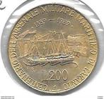 italy 200 lire 1989 km 130 unc/ms63, Postzegels en Munten, Munten | Europa | Niet-Euromunten, Verzenden, Italië, Losse munt