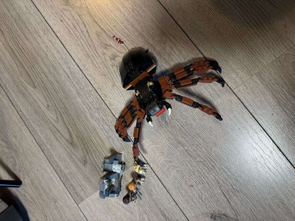 Lego Shelob aanval set (Lord of the Rings) 9470, Inclusief minifiguren, Gebruikt, Overige thema's, Lego