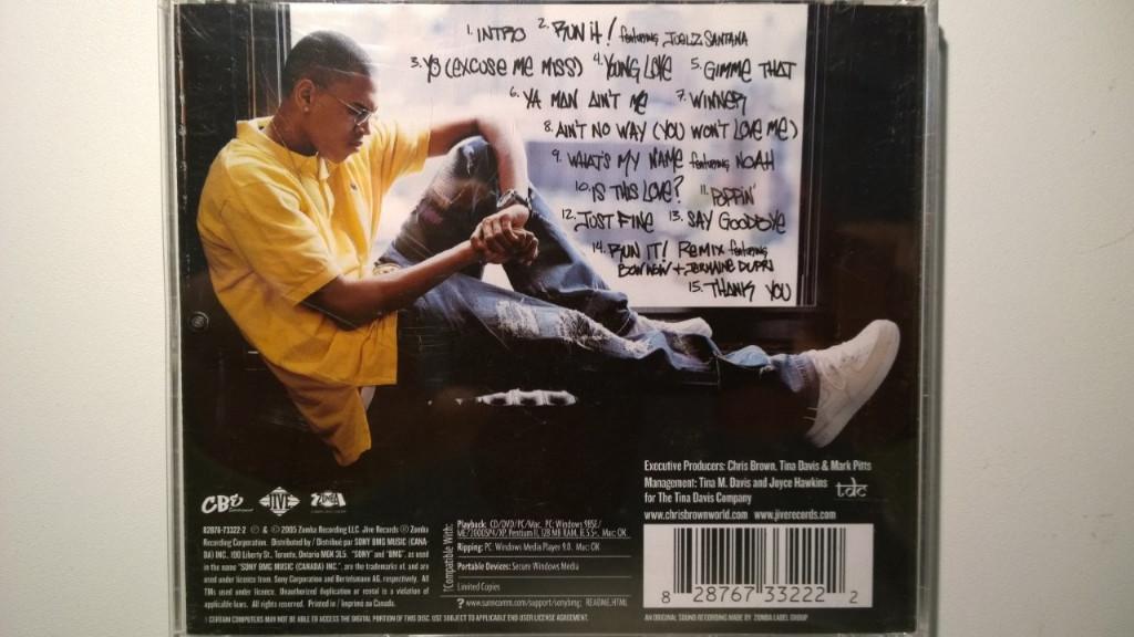 Chris Brown - Chris Brown, Ophalen of Verzenden, 2020 tot heden, Zo goed als nieuw, Soul of Nu Soul