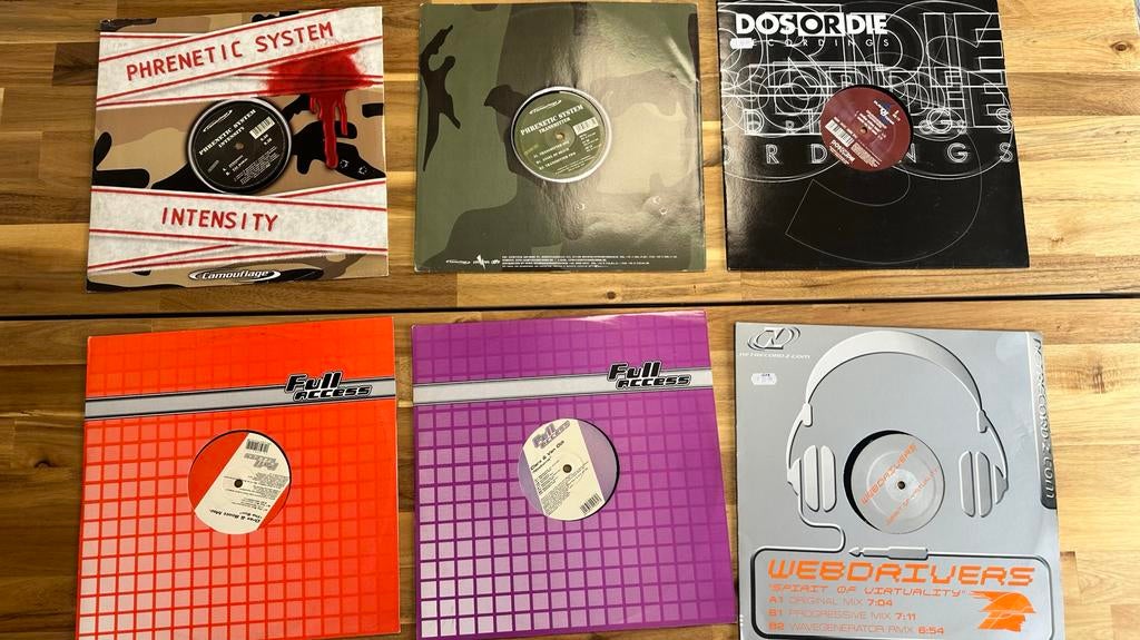 44 x 12” Trance vinyl, Ophalen of Verzenden, Zo goed als nieuw, 12 inch, Techno of Trance