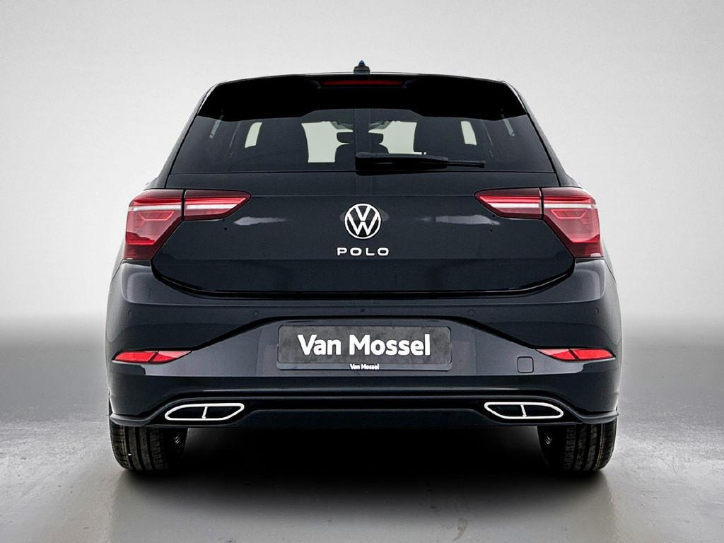 Volkswagen Polo 1.0 TSI R-Line Edition 95 PK| Origineel Nede, 12 maanden, Stof, 1073 kg, Zwart