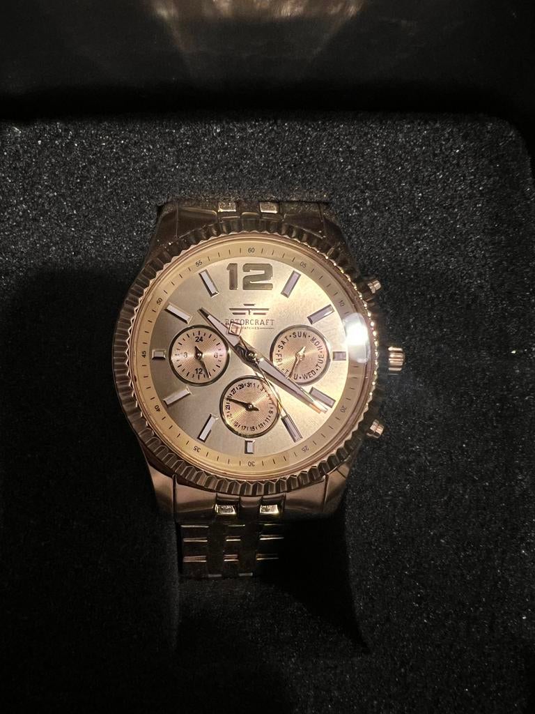 Rotorcraft LXRY RC1702 horloge, Overige merken, Staal, Staal, Polshorloge