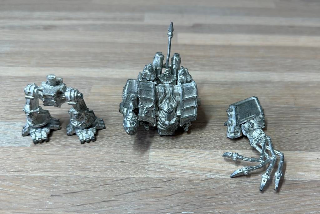Warhammer 40k Chaos Space Marine Dreadnought (metal), Ophalen of Verzenden, Zo goed als nieuw, Warhammer 40000