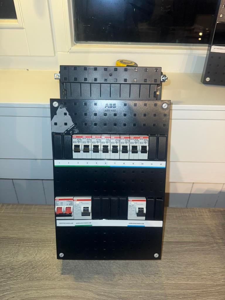 Abb hafonorm 1 fase groepenkast 8 groepen, Ophalen, Zo goed als nieuw, Overige typen