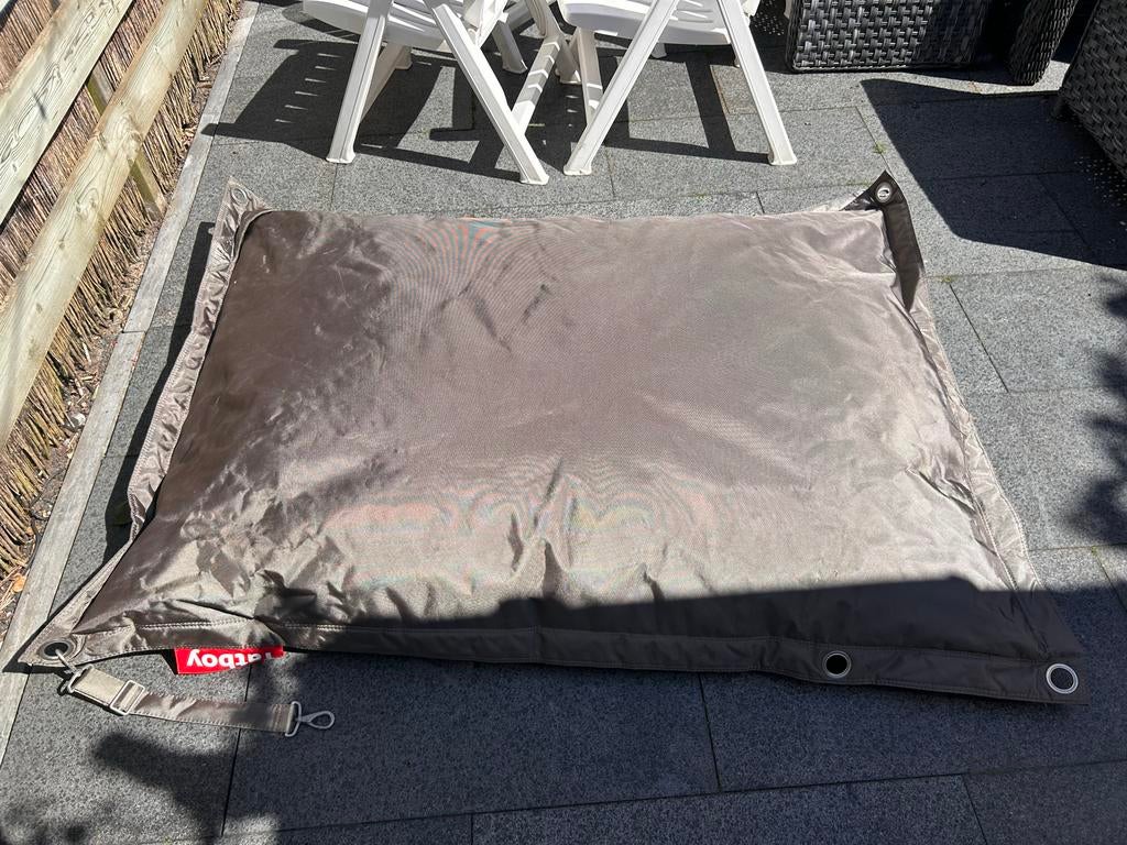 Fatboy Buggle-up zitzak groengrijs - Zeer goede staat, Ophalen, Zo goed als nieuw, Groen, Zitzak