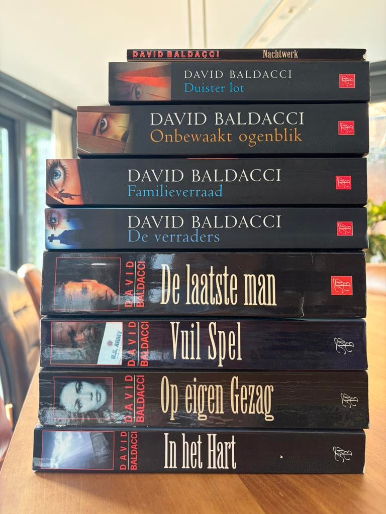9 boeken van David Baldacci, Boeken, Detectives, Ophalen, Gelezen