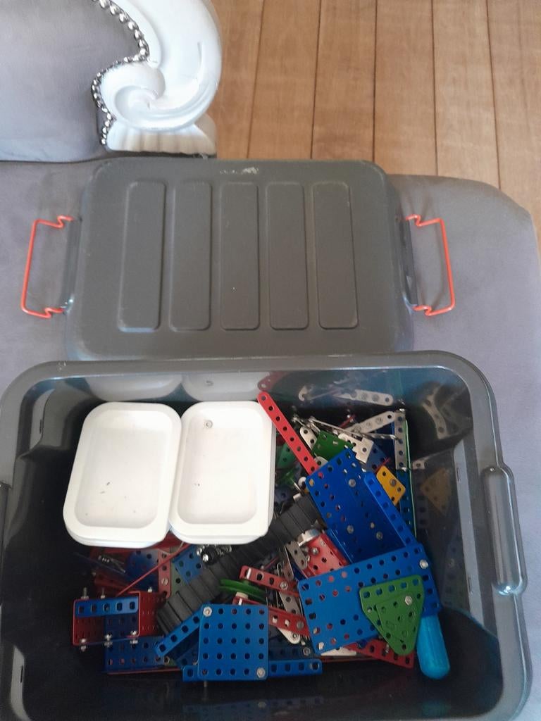 Gtoote partij meccano, Ophalen of Verzenden, Gebruikt, Bouwen