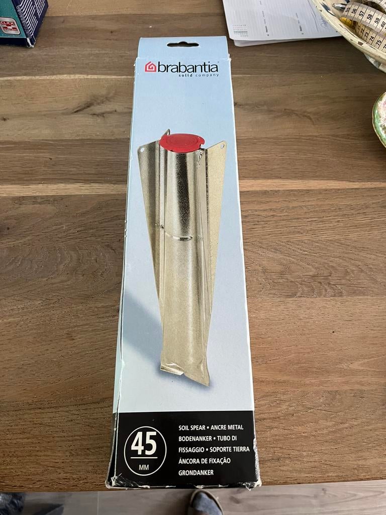 Nieuw in doos Brabantia droogmolen anker, Tuin en Terras, Droogmolens en Wasrekken, Ophalen of Verzenden, Nieuw, Wasrek