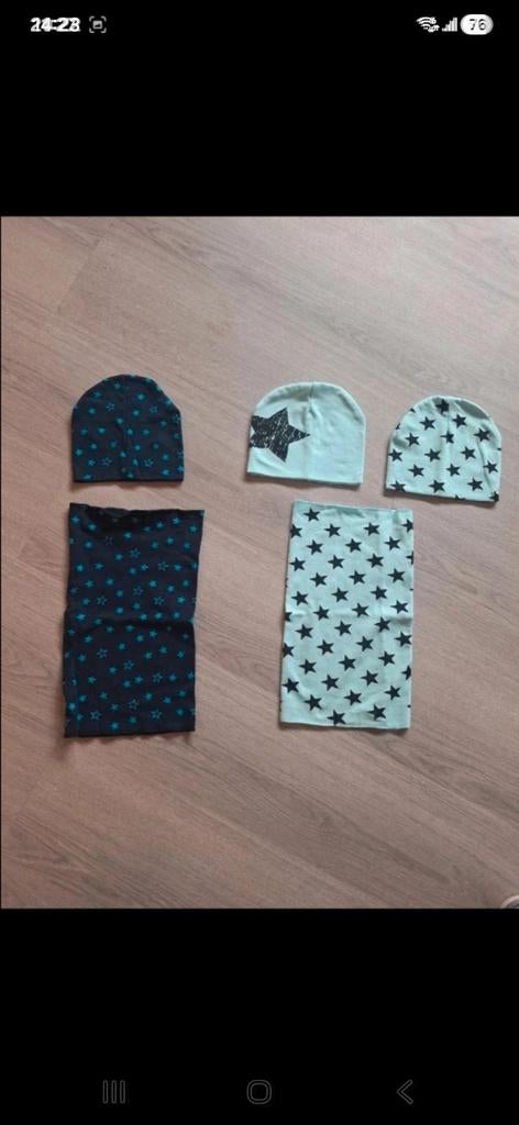 Nieuw mutsen en sjaal, Kinderen en Baby's, Babykleding | Mutsen, Sjaals en Wanten, Ophalen of Verzenden, Nieuw, Meisje, Sjaal