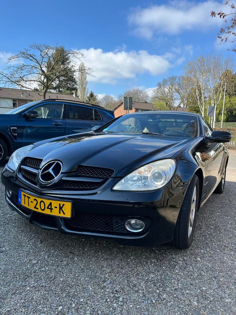 Mercedes-Benz SLK 1.8 Kompr / facelift / airscarf, Auto's, Mercedes-Benz, Achterwielaandrijving, 4 cilinders, 1796 cc, Zwart