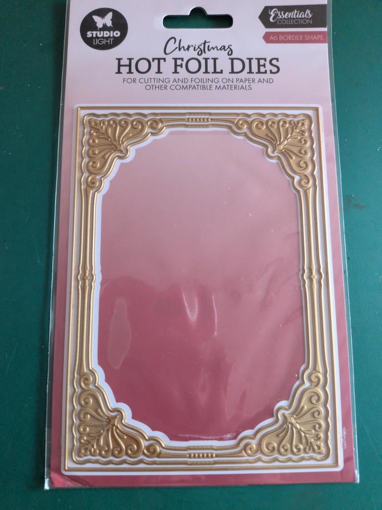 Hot foil dies studio light border shape a6, Ophalen of Verzenden, Overige thema's, Pons of Mal